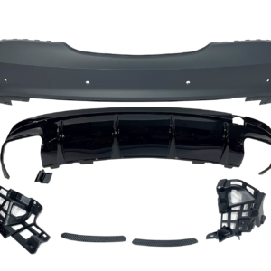 Paragolpes Trasero Mercedes W117 2013-2018 LCI 4P / SW Look AMG A45