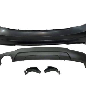 Paragolpes Trasero Mercedes W204 07-13 2-4P 1 Salida Look AMG ABS