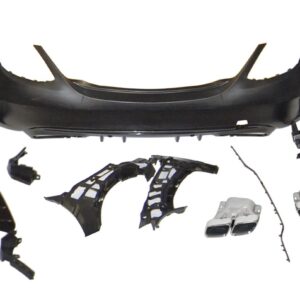 Paragolpes Trasero Mercedes W205 4P 2014-2021 Look C63 New