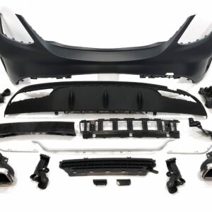 Paragolpes Trasero Mercedes W205 2014-2018 4P Look C63 Colas escape