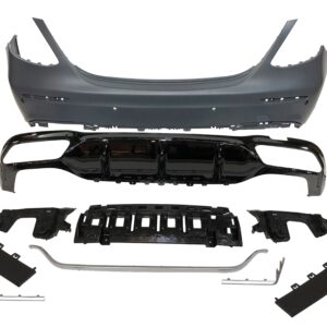 Paragolpes Trasero Mercedes W213 2016-2019 Look AMG E63