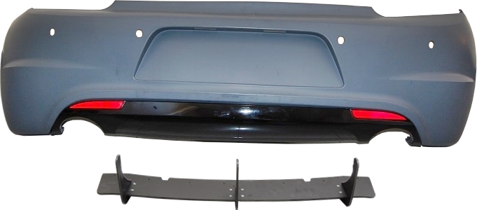 Paragolpes Trasero Volkswagen Scirocco R 2008-2013 Difusor