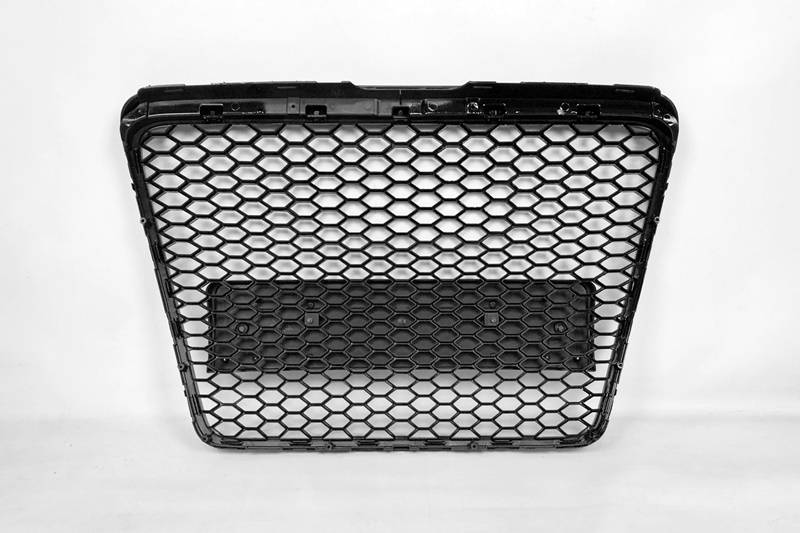 Parrilla Audi A6 '04-08 C6 Black - Imagen 3