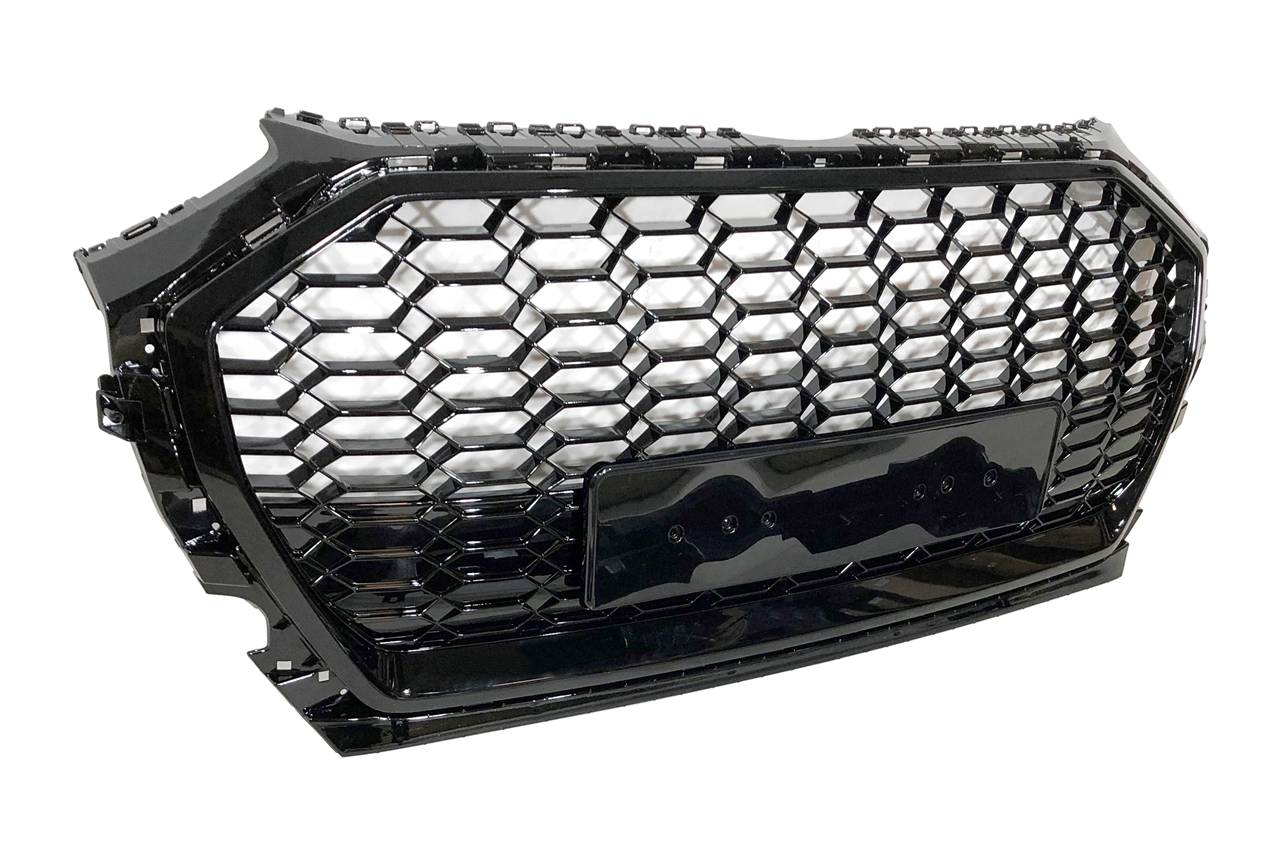 Parrilla Audi Q5 2021+ Look RSQ5 Full Black - Imagen 3