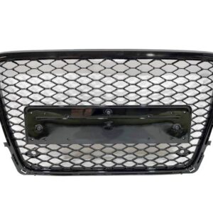 Parrilla Audi A4 Look RS4 B8 2009-2012 Full Black