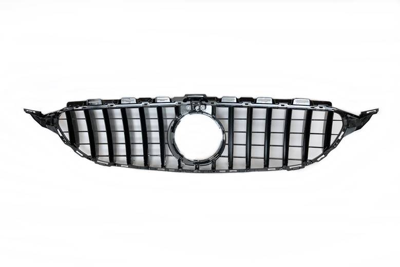 Parrilla Mercedes W205 2015-2018 Full Black Con Cámara - Imagen 3