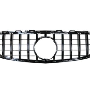 Parrilla Mercedes W205 C63 Look GT Negro Brillante