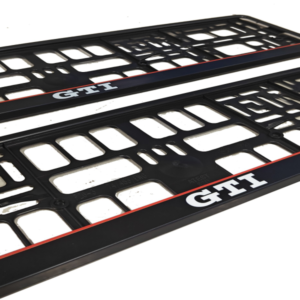 PAREJA DE PORTAMATRICULAS PARA VW GTI