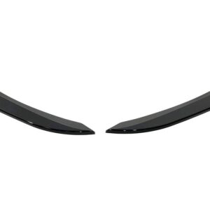 Punteras traseras BMW F30 2013-2019 Look M-Tech Negro Brillo
