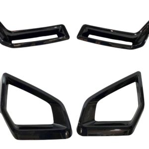 Splitters Delanteros BMW G05 X5 / G18 LCI Negro brillante
