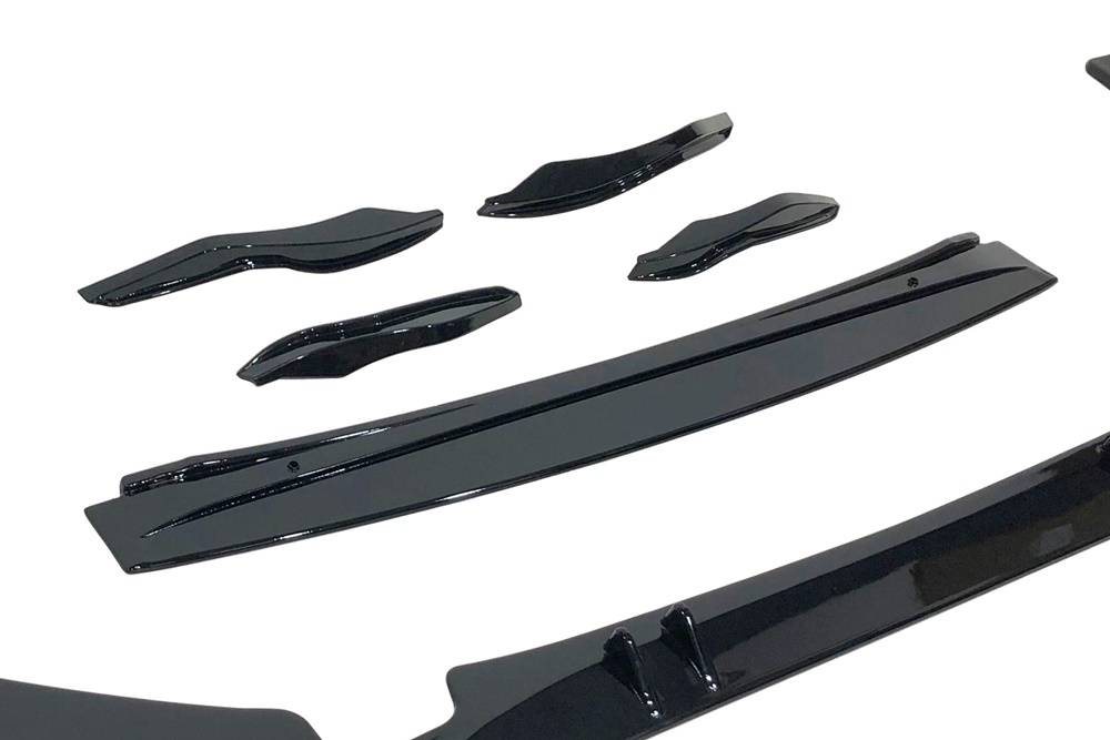 Spoiler Delantero Audi A6 2016-2018 look RS6 Negro Brillante - Imagen 2