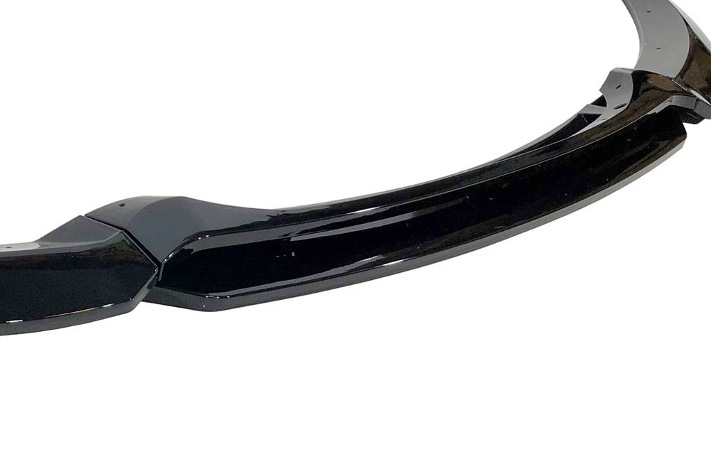 Spoiler Delantero BMW E82 / E88 2020+ Look M SPORT Brillante Negro - Imagen 2