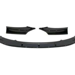 Spoiler Delantero BMW F20 / F21 12-14 Look M Performance Negro Brillo