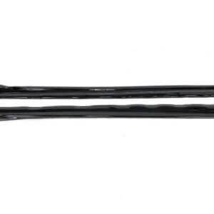 Difusor Taloneras Volkswagen Golf 8 Pro Rline Gti Negro Brillante
