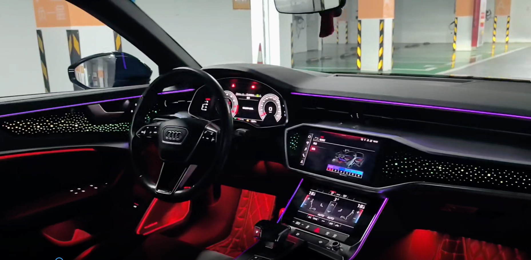 AUDI A7 2019-2023 ver 1 ILUMINACION AMBIENTAL DINAMICA