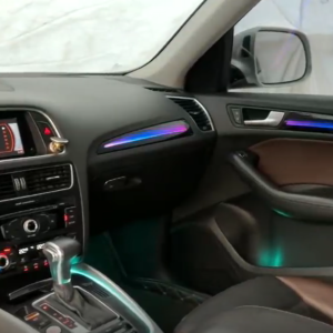 AUDI Q5 2010-2017 Ver NEGRO BRIILO ILUMINACION AMBIENTAL DINAMICA