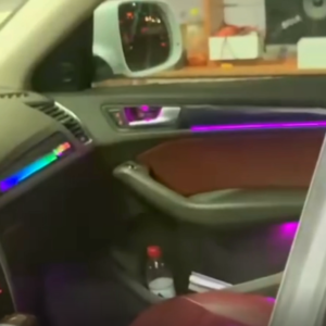AUDI Q5 2010-2017 Ver CARBONO ILUMINACION AMBIENTAL DINAMICA
