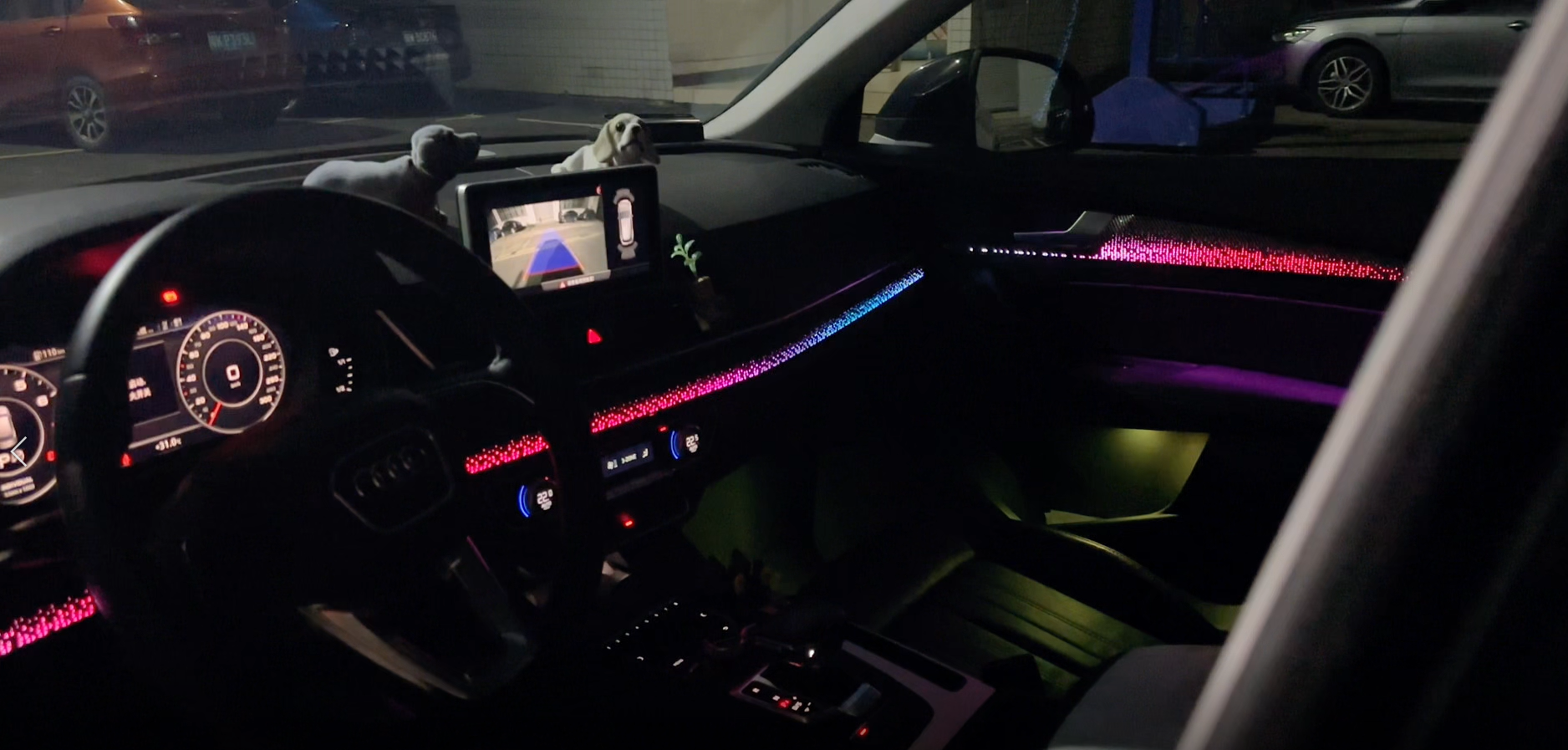 AUDI Q5 2018-2022 ILUMINACION AMBIENTAL DINAMICA