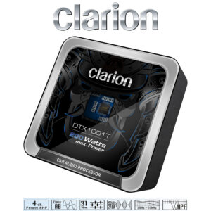 AMPLIFICADOR DSP CLARION (DTX1001T) 4x50W