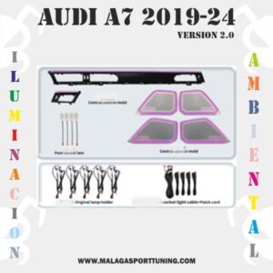 AUDI A7 2019-2023 ver 2 ILUMINACION AMBIENTAL DINAMICA