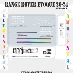 RANGE ROVER EVOQUE 20-24 Ver NORMAL ILUMINACION AMBIENTAL DINAMICA