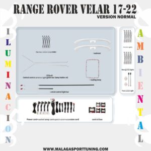 RANGE ROVER VELAR 17-22 ILUMINACION AMBIENTAL DINAMICA