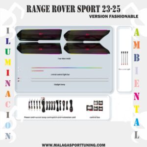 RANGE ROVER SPORT 23-25 Ver FASHION ILUMINACION AMBIENTAL DINAMICA