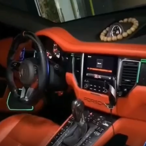 PORSCHE MACAN 2014-17 Ver. CARBON ILUMINACION AMBIENTAL DINAMICA