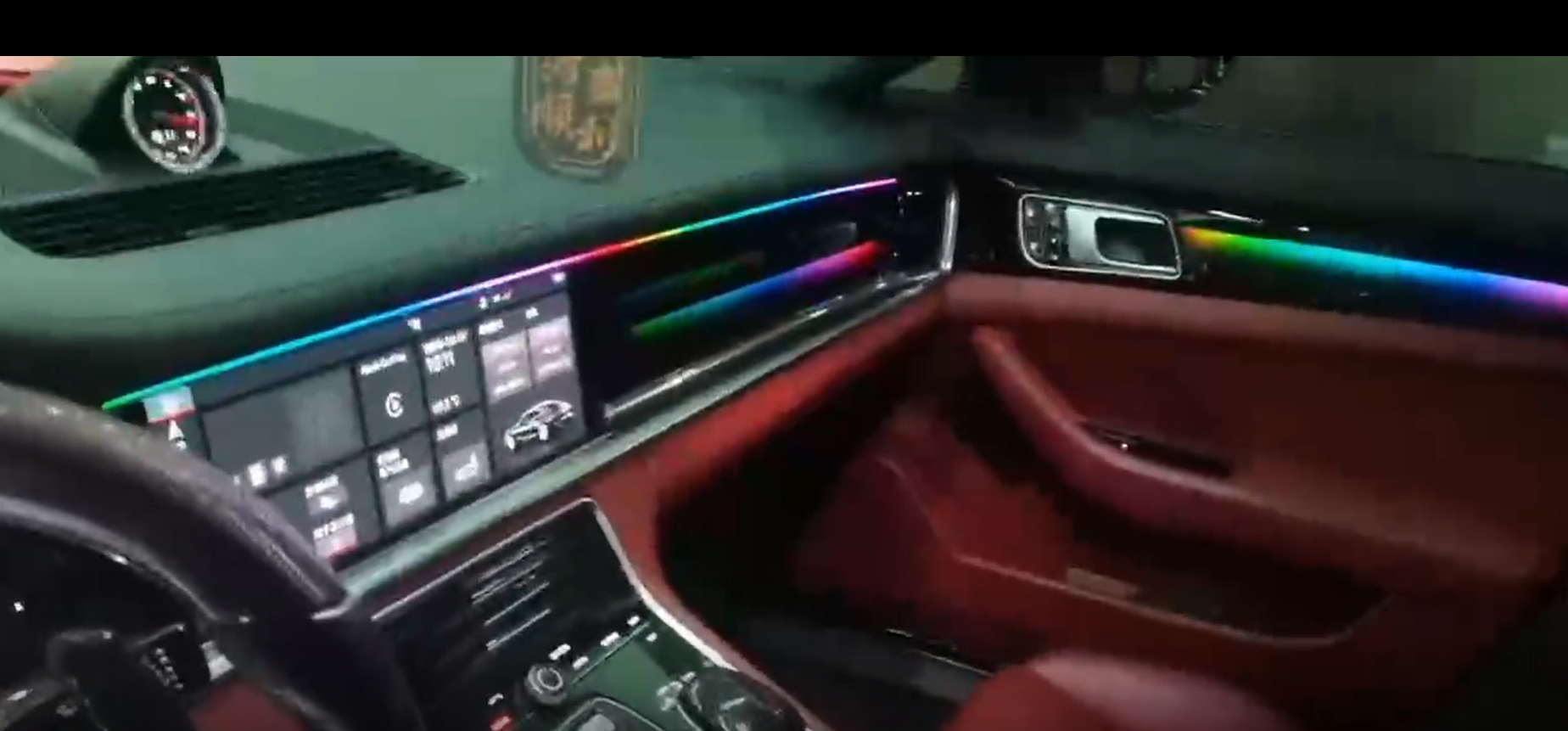 PORSCHE PANAMERA 2017-23 Ver. DINAMIC ILUMINACION AMBIENTAL DINAMICA