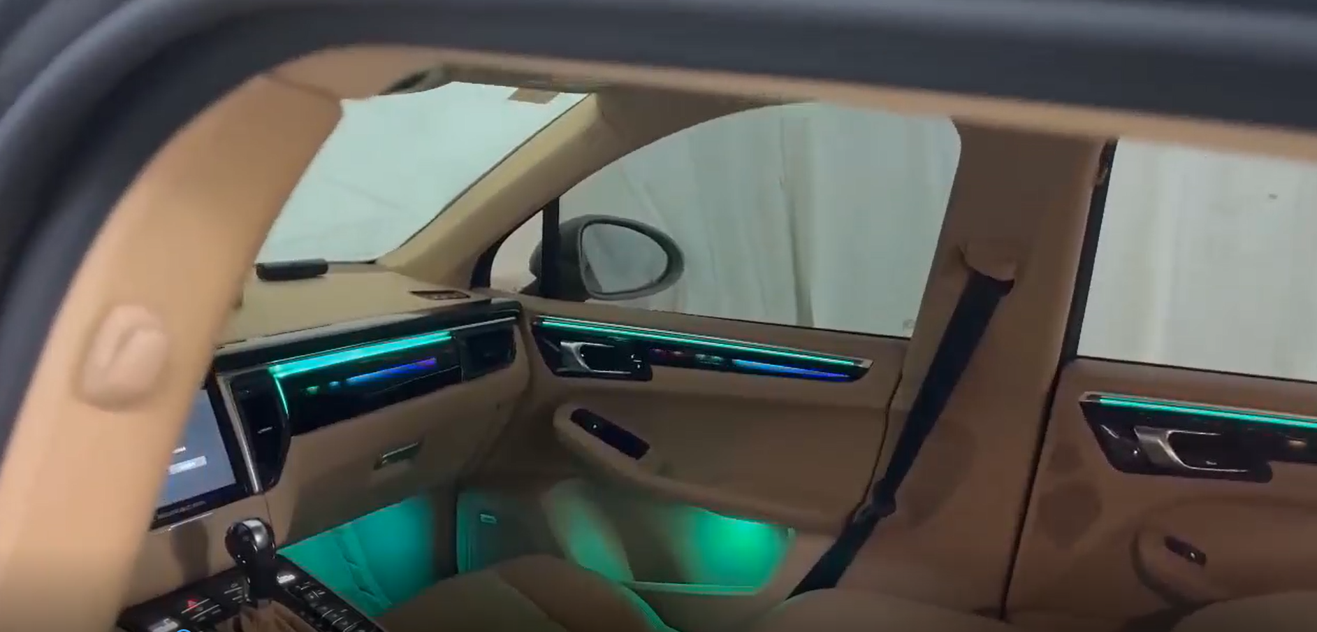 PORSCHE MACAN 2014-17 Ver. DINAMIC ILUMINACION AMBIENTAL DINAMICA
