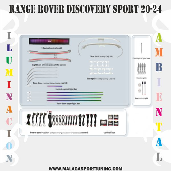 RANGE ROVER SPORT 20-24 Ver SPECIAL ILUMINACION AMBIENTAL DINAMICA - Imagen 2