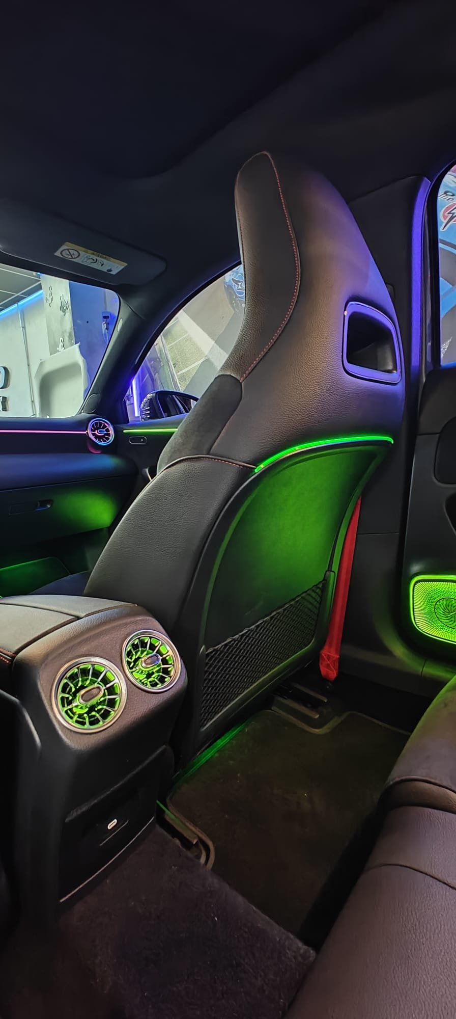 MERCEDES CLASE A/B/GLA/CLA 19-23 ILUMINACION AMBIENTAL DINAMICA - Imagen 3