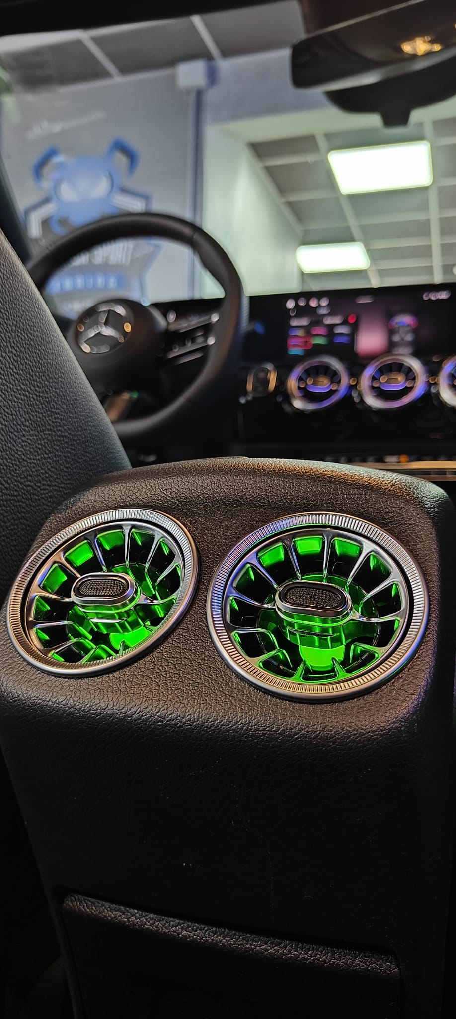 MERCEDES CLASE A/B/GLA/CLA 19-23 ILUMINACION AMBIENTAL DINAMICA - Imagen 5