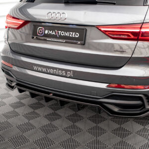 DIFUSOR TRASERO (CON BARRAS VERTICALES) Audi Q3 S-Line F3