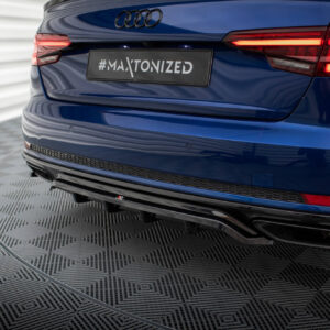 DIFUSOR TRASERO (CON BARRAS VERTICALES) Audi A4 Competition