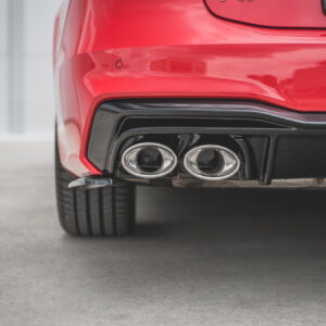 DIFUSOR TRASERO+ IMITACION COLAS DE ESCAPE Audi A7 S-Line C8 / S7 C8 / C8 Facelift / S7 Facelift