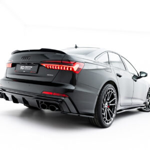 DIFUSOR TRASERO+ IMITACION COLAS DE ESCAPE Audi A6 S-Line / S6 C8 / C8 Facelift