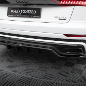 DIFUSOR TRASERO (CON BARRAS VERTICALES) Audi Q8 S-Line Mk1