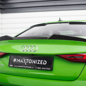 Prepreg Carbon Fiber Tailgate Spoiler Audi R Sedan 8Y