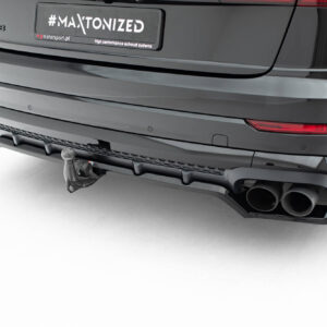DIFUSOR TRASERO (CON BARRAS VERTICALES) V.2 Audi SQ8 / Q8 S-Line Mk1 Facelift
