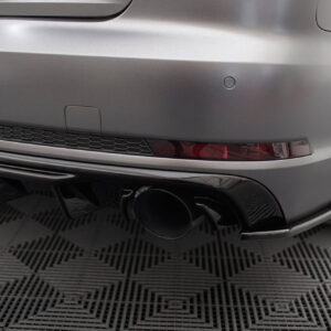DIFUSOR TRASEROAudi A4 S-line  (Version with single exhaust tips on both sides)