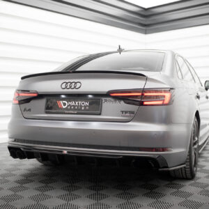 DIFUSOR TRASEROAudi A4 S-line  (Version with dual exhaust tips on one side)