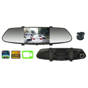 ESPEJO RETROVISOR CON PANTALLA 4,3" MR-443DTV
