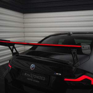 Carbon Fiber Spoiler With External Brackets Uprights +LED light BMW M2 G87 / M240i / 2 M-Pack / 2 Standard G42