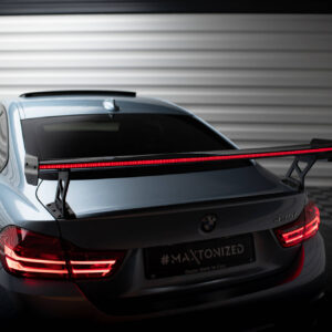 ALERON DE CARBONO With External Brackets Uprights + LED BMW 4 F32 / 4 F32 M-Pack Coupe