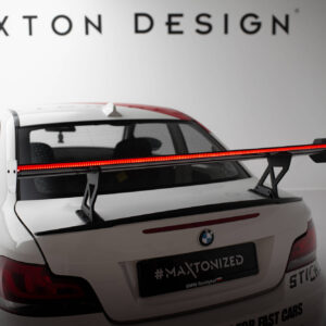 ALERON DE CARBONO With Internal Brackets Uprights V.1 + LED BMW 1 M E82