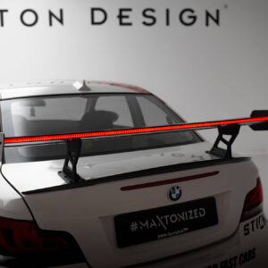 ALERON DE CARBONO With Internal Brackets Uprights V.2 + LED BMW 1 M E82