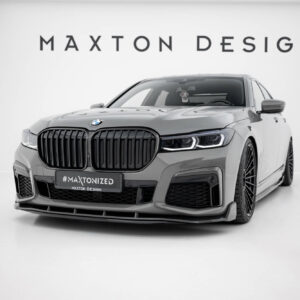 FIBRA CARBONO SPOILER DELANTERO + ABS Splitter BMW 7 M-Pack G11 Facelift