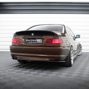 DIFUSOR TRASERO BMW 3 E46 MPACK COUPE (with vertical bars)