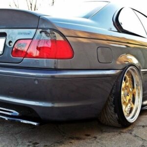 DIFUSOR TRASERO BMW 3 E46 MPACK COUPE (without vertical bars)